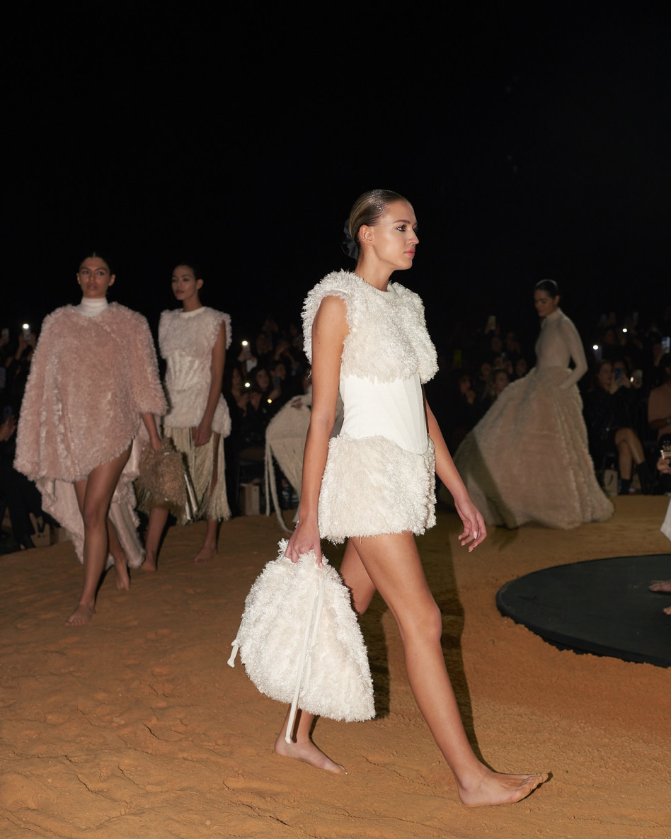 תצוגת האופנה בהשראת מרוקו של המעצבת אוריה עזרן (צילום: עומרי לוי)