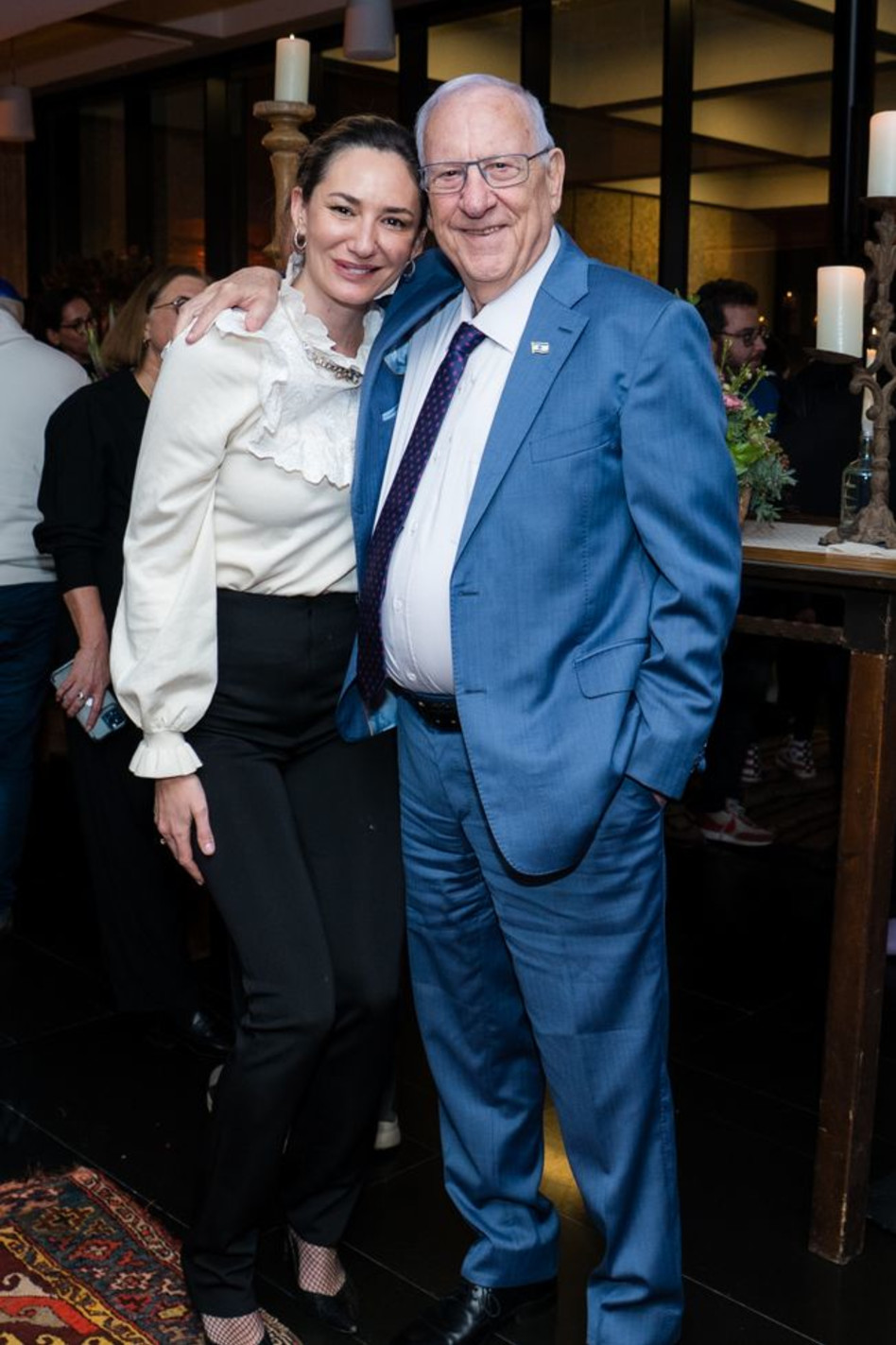 ראובן ריבלין ומיכל אנסקי (צילום: דניאל אסולין / סטודיו 4040)