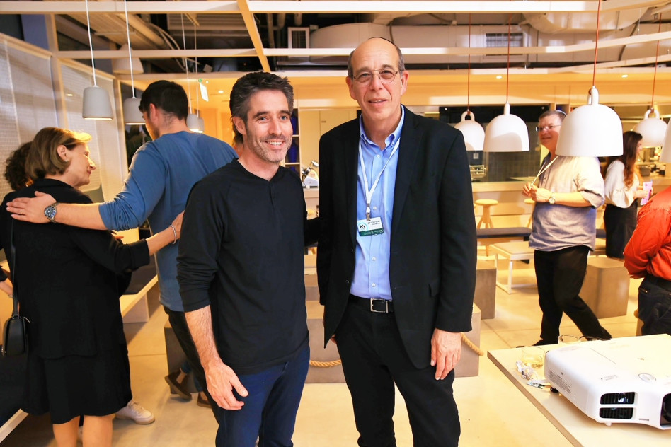 אריה צבן וניר זוהר (צילום: שלומי מזרחי)