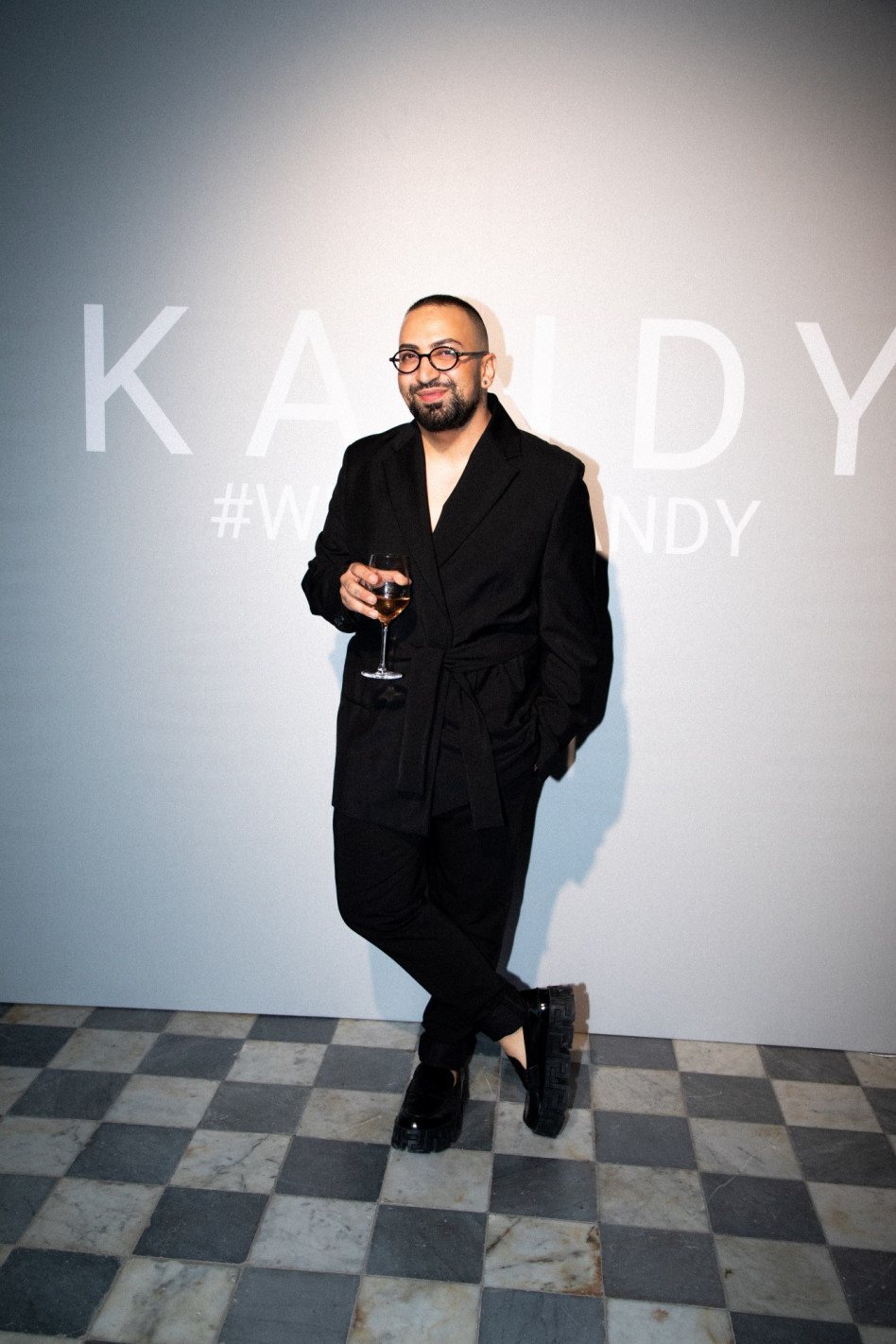 גילי אלגבי בהשקת המותג kandy (צילום: דנה לביא)