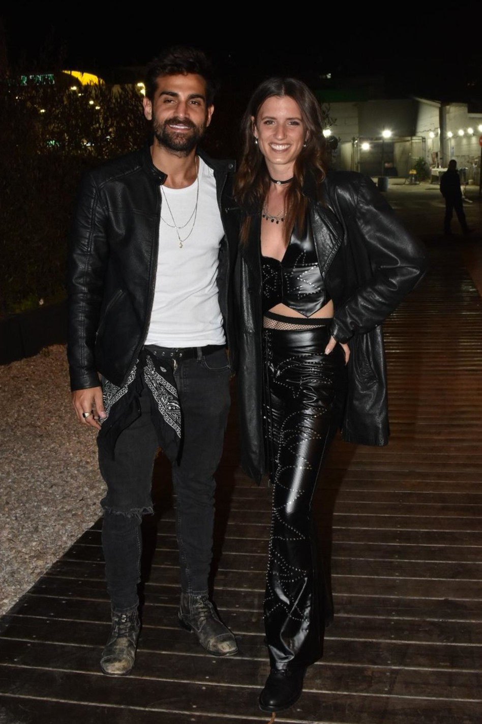 יעל אלקנה ובן זוגה (צילום: רפי דלויה, צ'ינו)