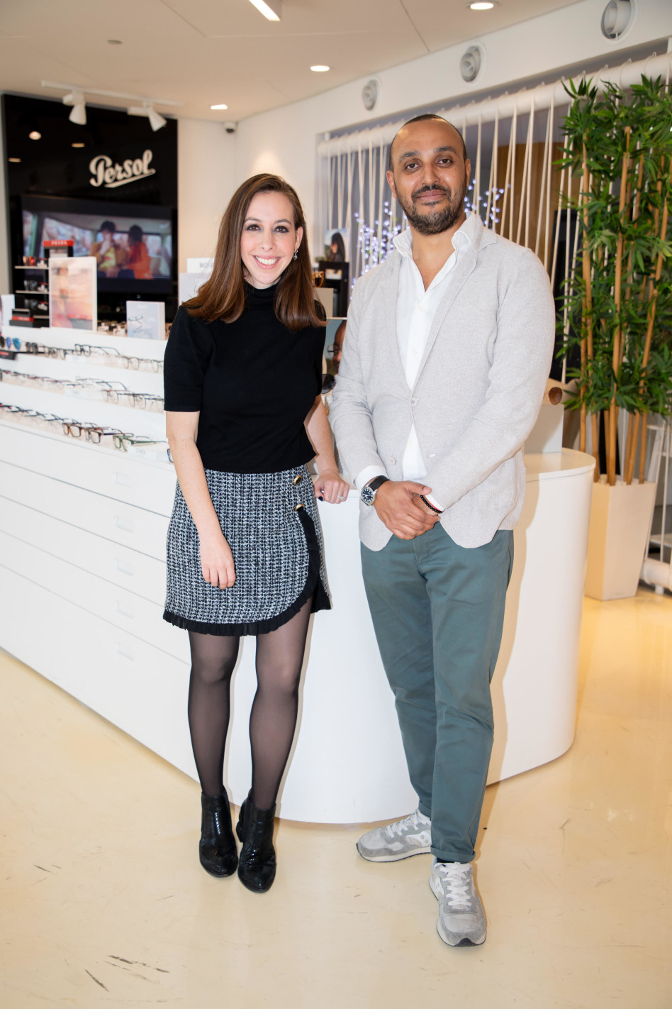 ג’וזפה קפאסו ואלינור בור בן-צבי (צילום: דנה כספי לוי)