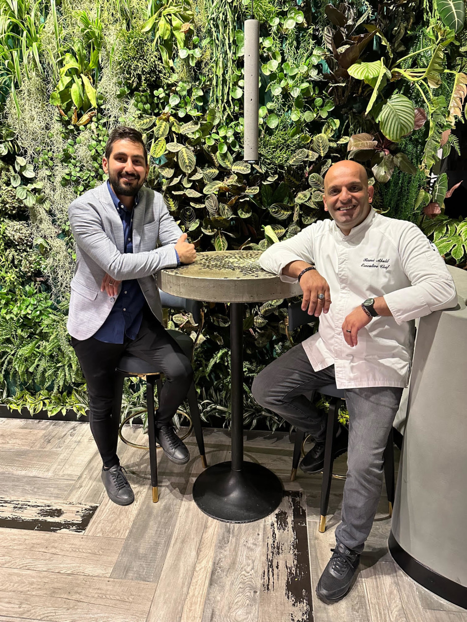 רמי אבו ליל ועלא עומרי (צילום: יח''צ)