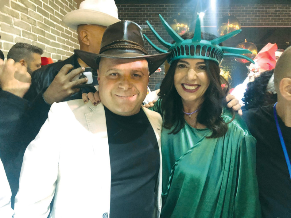 מירי רגב ותומר גלאם (צילום: יחצ)