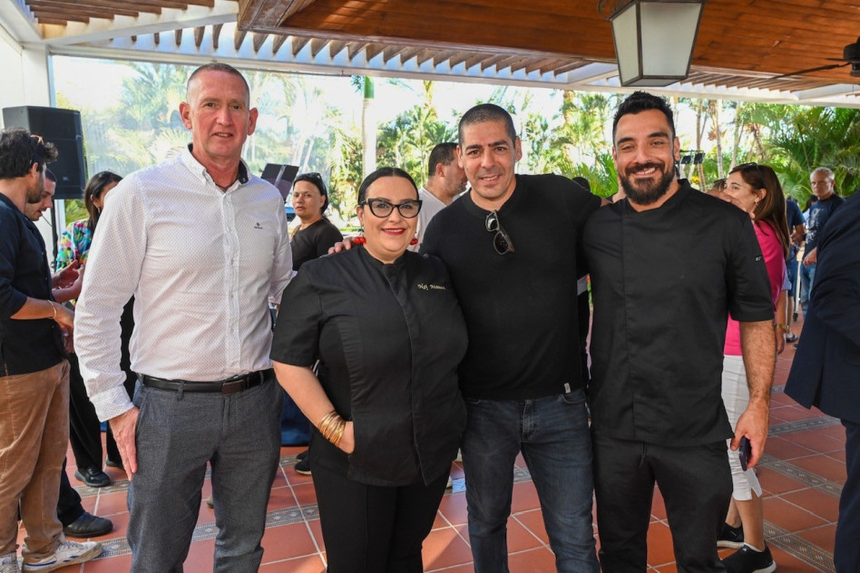 אבי ביטון, יוסי שטרית, נוף עתאמנה ועמית בהט (צילום: יניב כהן)