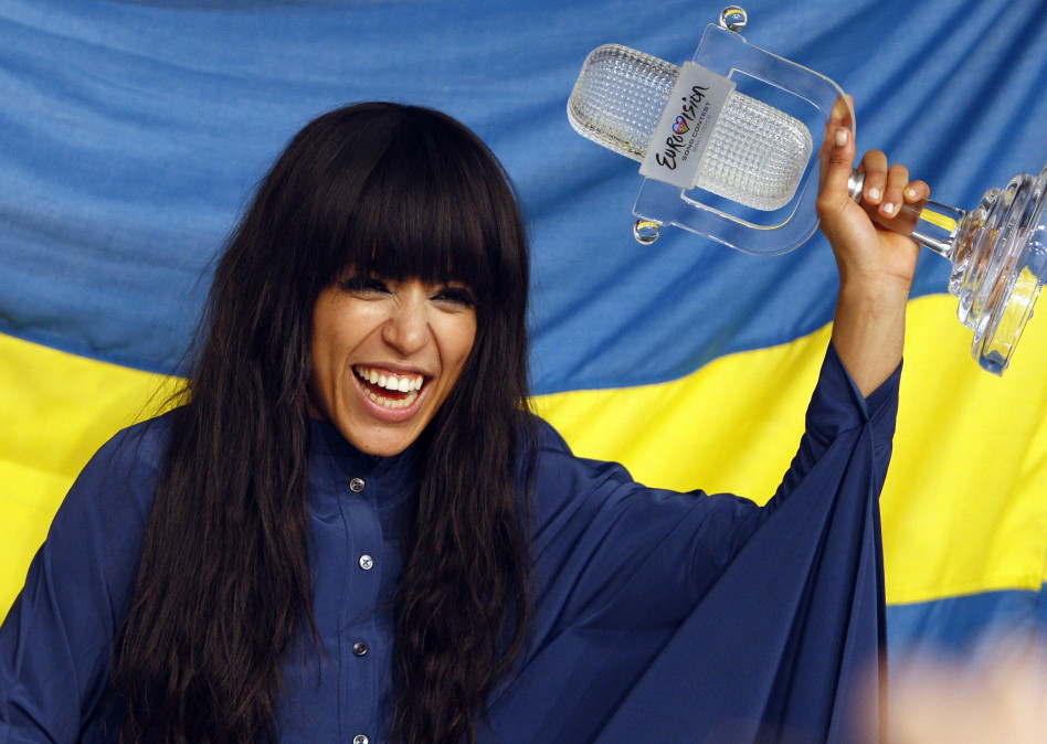 היתה הנמסיס של ישראל לרגע. לורין, נציגת שוודיה לאירוויזיון (צילום: רויטרס)