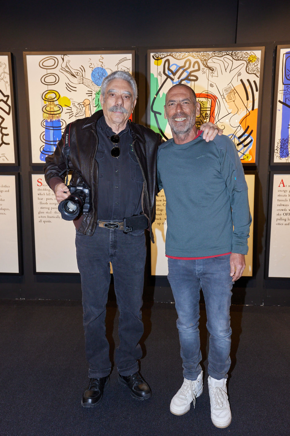 רועי שוורץ ואלן טננבאום (צילום: שוקה כהן)