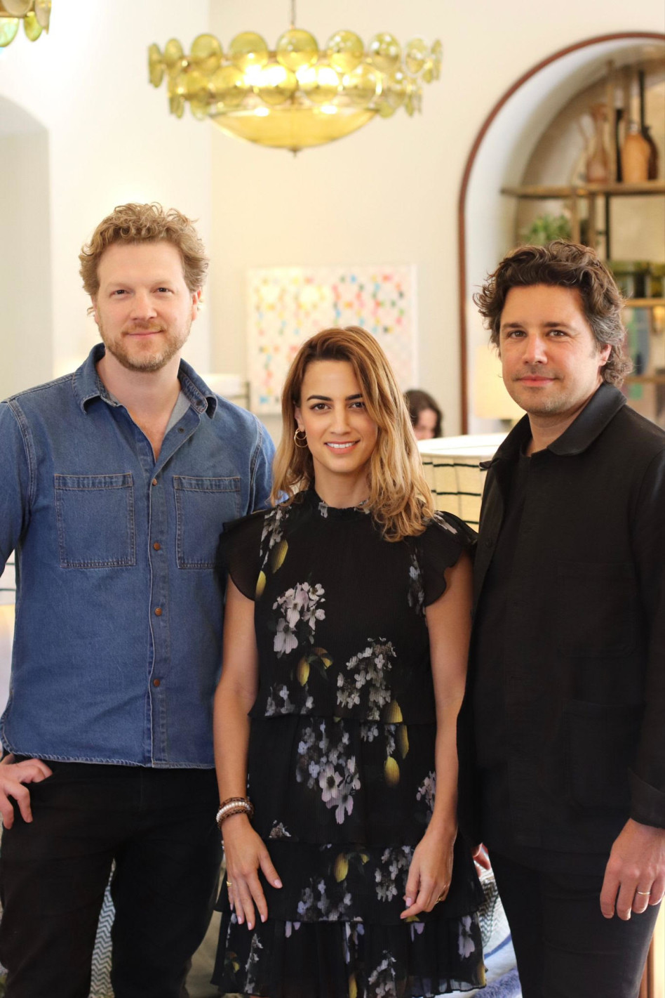  אורליאן גויצ'ארד, יעל בילט-צין וקאיוס וון נורינג (צילום: גלה טולצינסקי)