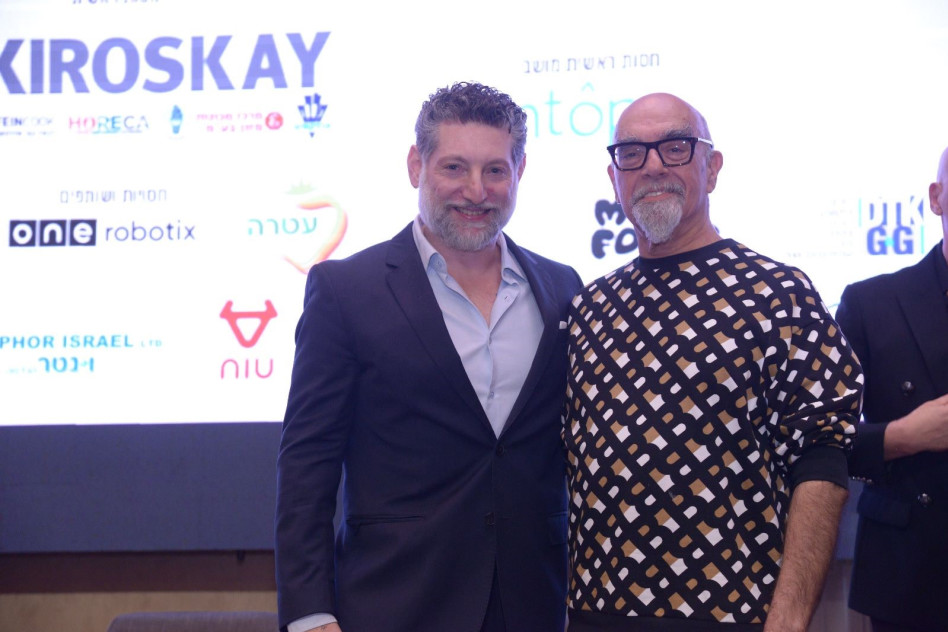 ישראל אהרוני ואסף גרניט (צילום: ליאת מנדל)