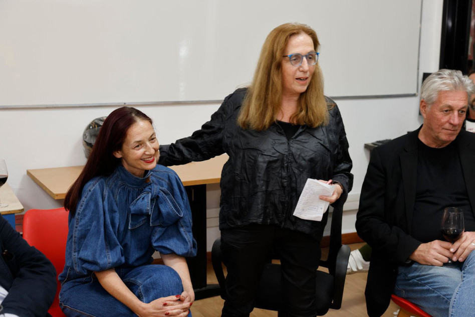 נילי למדן וקנדידה גרטלר (צילום: גיא יחיאל)