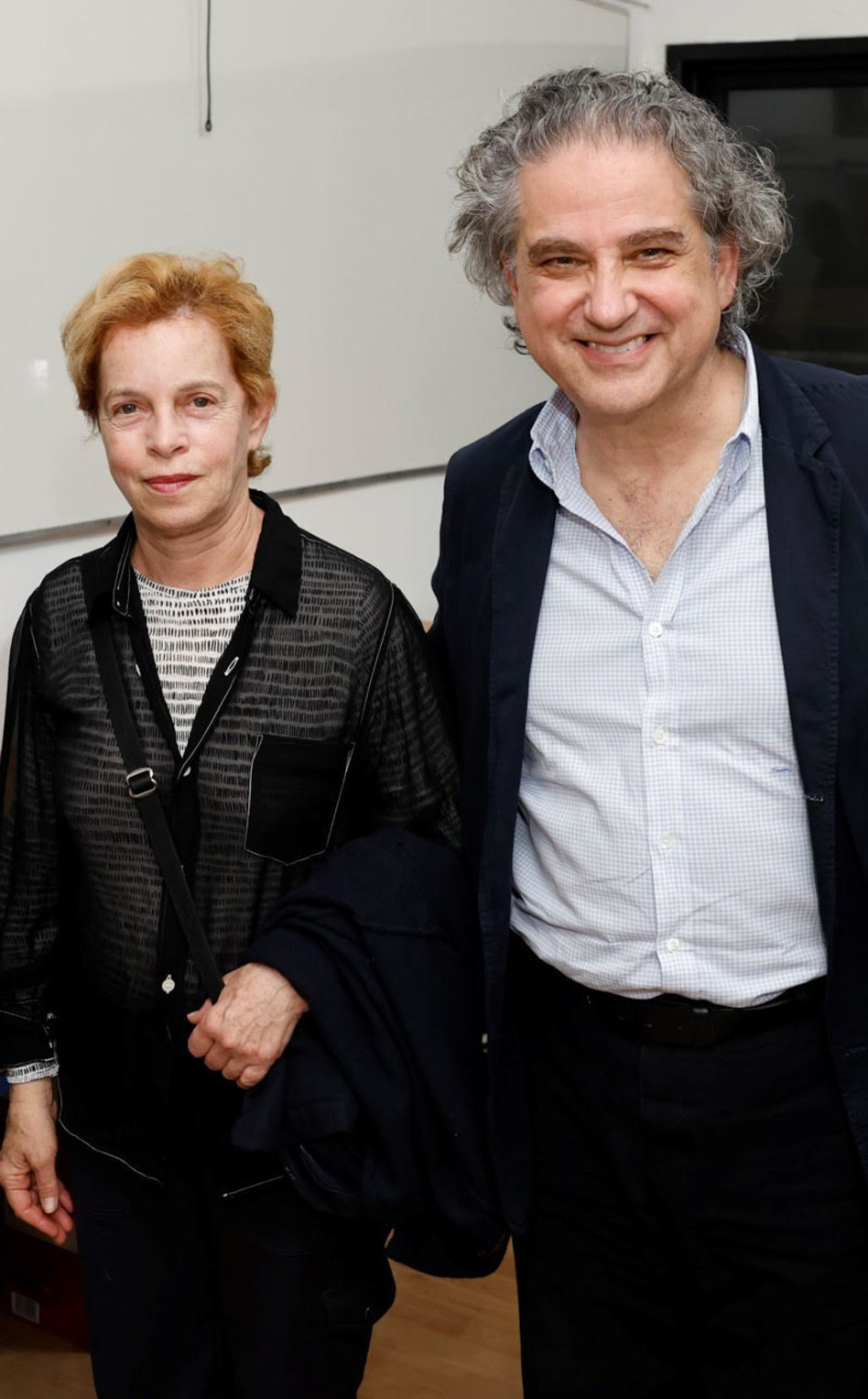 אנדרו רנטון ומיכל רובנר (צילום: גיא יחיאל)