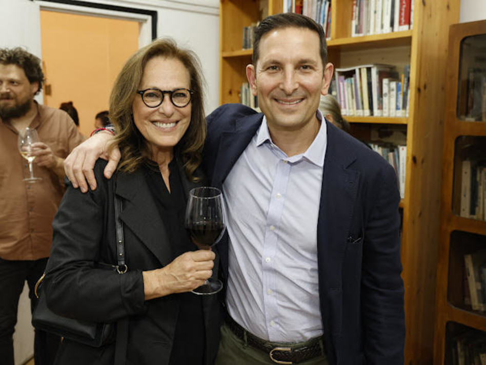 דני אונגר וסמדר טימור (צילום: גיא יחיאל)