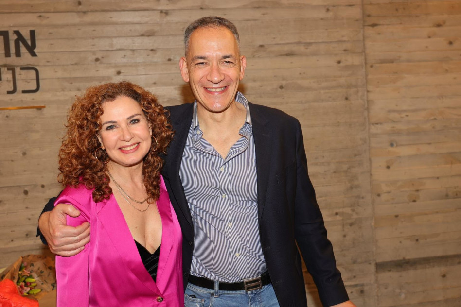 רון אבידן ולימור גולדשטיין (צילום: רפי דלויה)