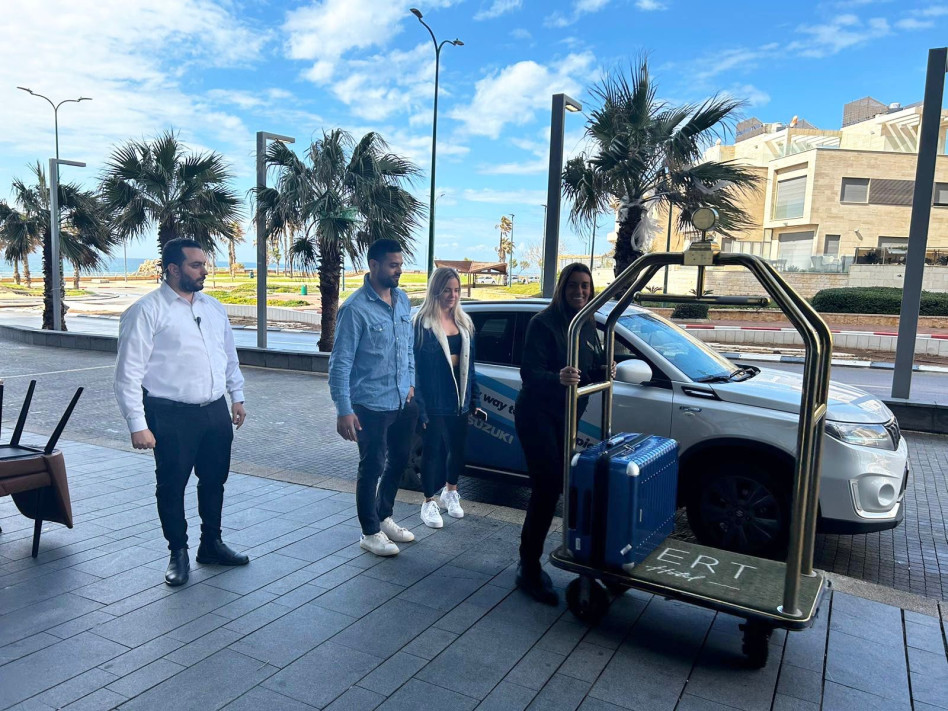 שגיא מוקי ונטלי לוק (צילום: אלון גורן)