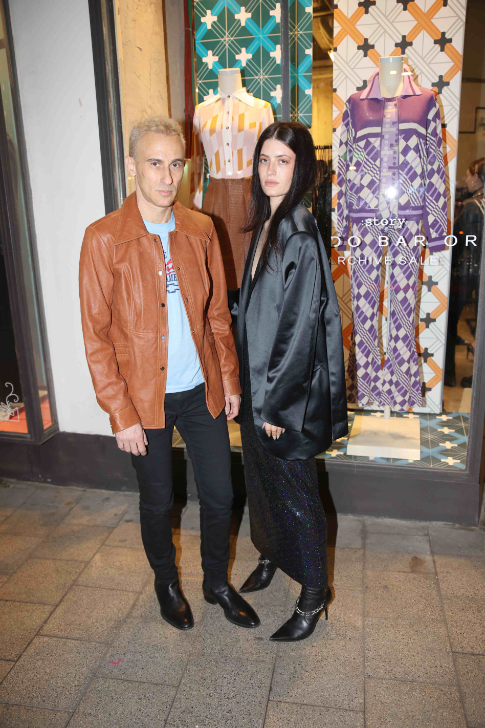 אסף אמדורסקי והדר ג'וזפין (צילום: אור גפן)