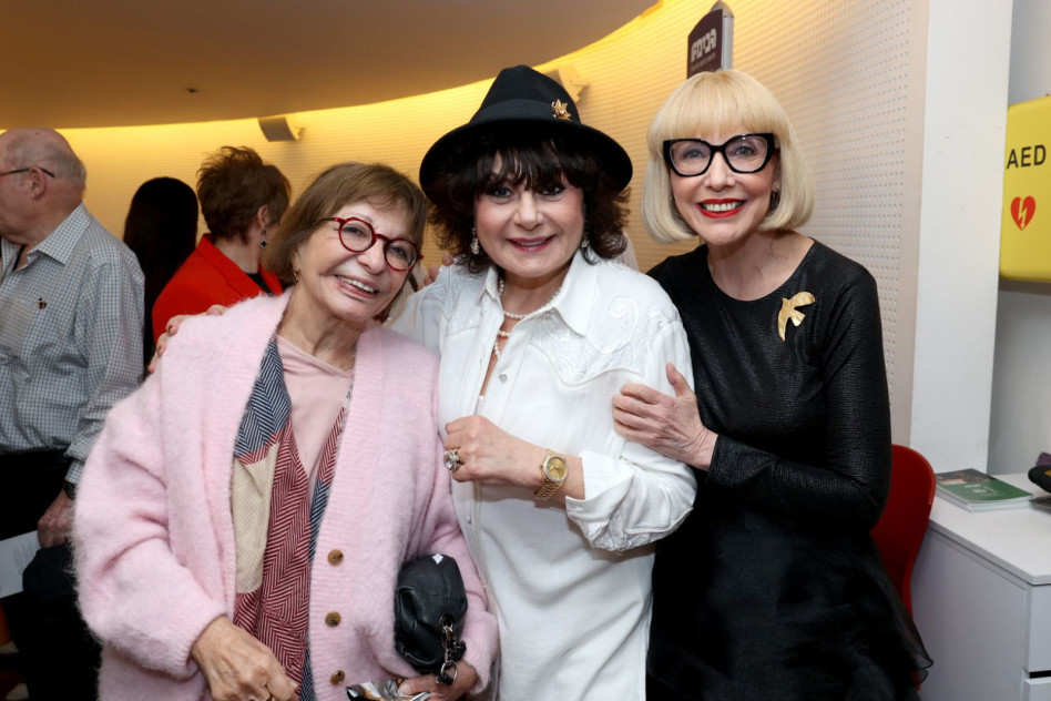 גילת אנקורי, חנה לסלאו, רבקה מיכאלי (צילום: איציק בירן)