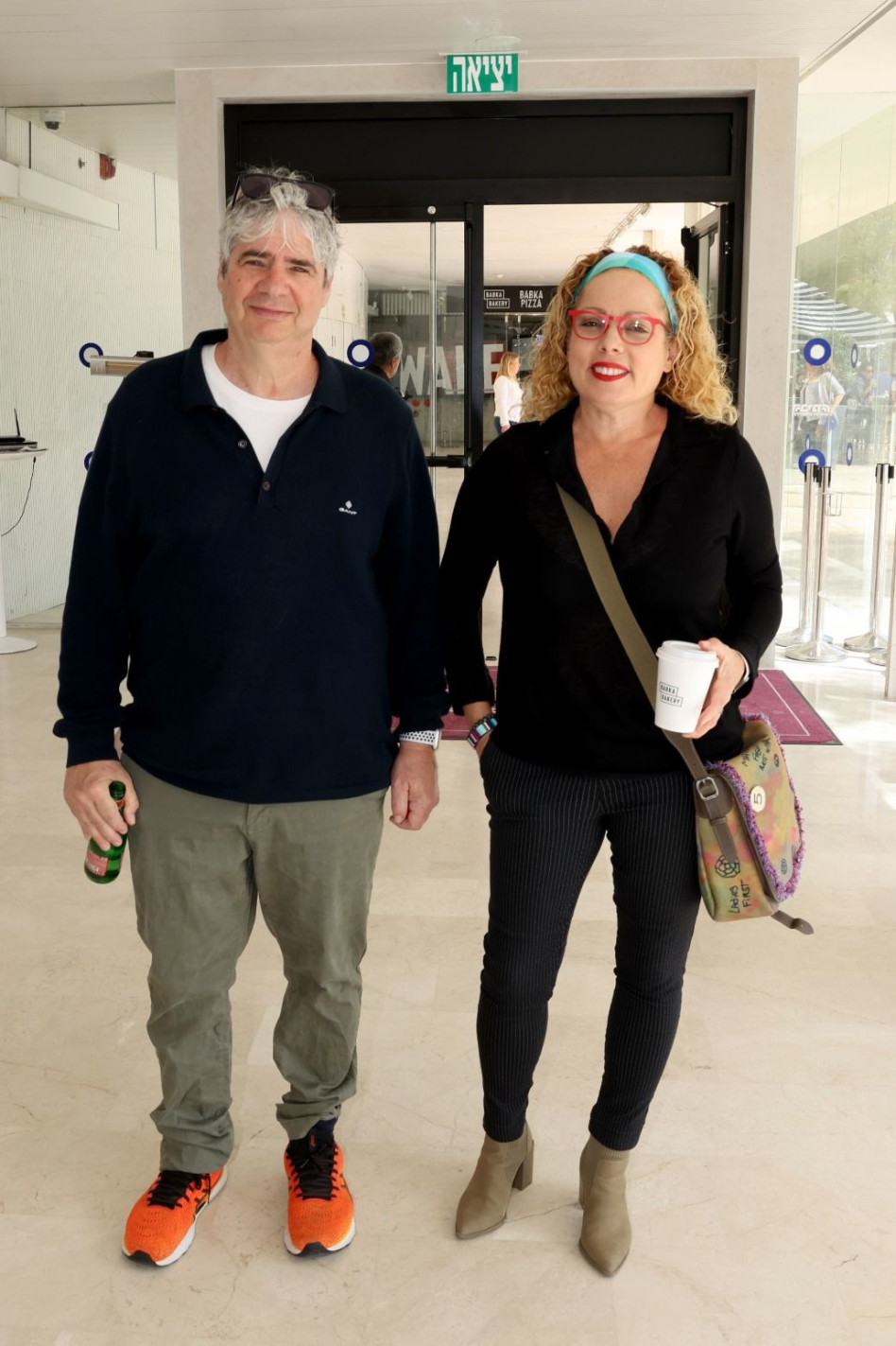 גיא מרוז, אורלי וילנאי (צילום: איציק בירן)