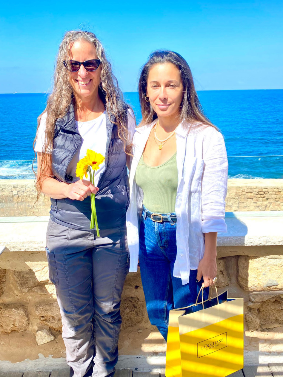 שרית זאבי ותמר דוידסון (צילום: שלומינץ)