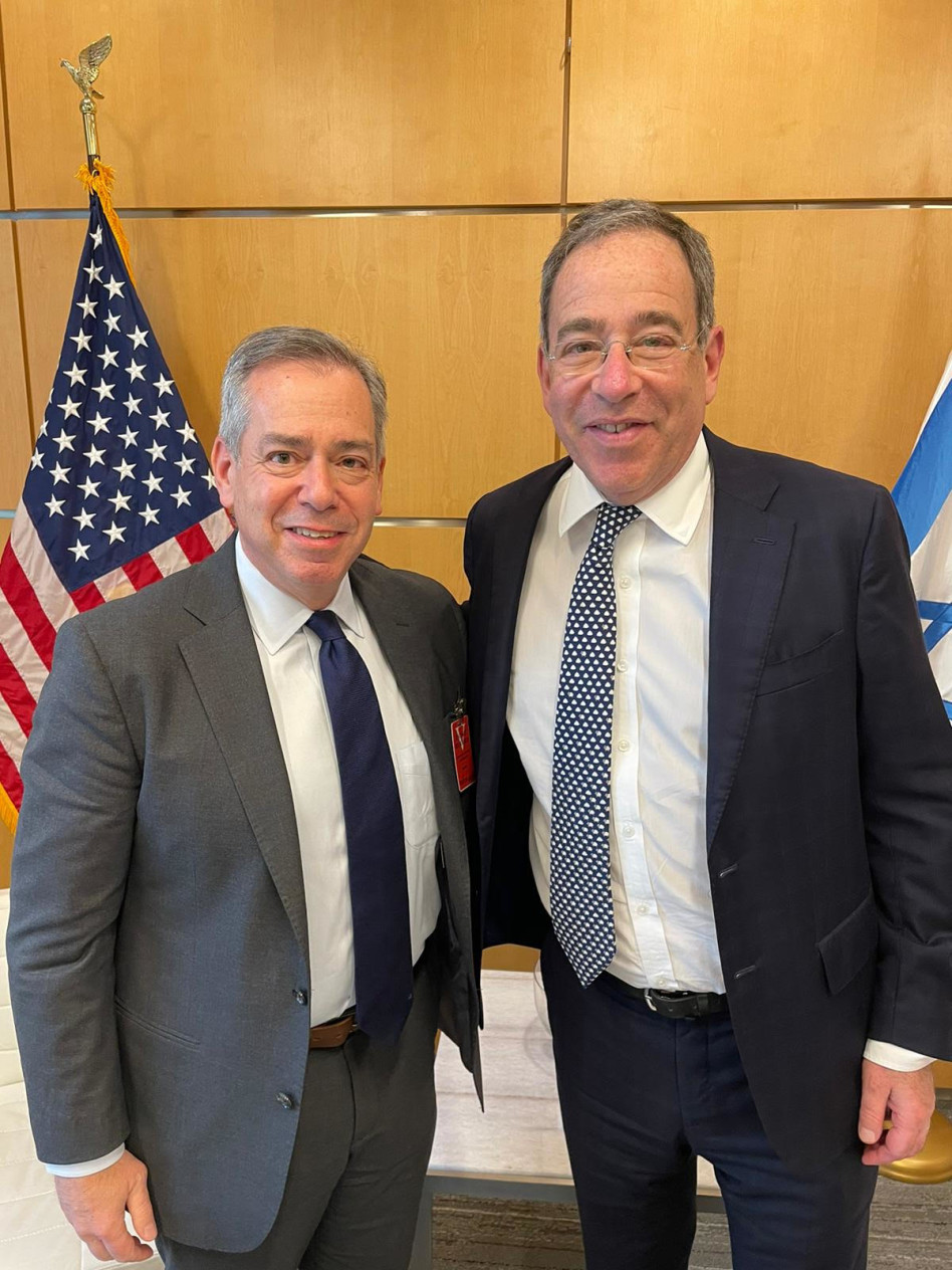 טום ניידס ומרק ויצמן (צילום: יח''צ)