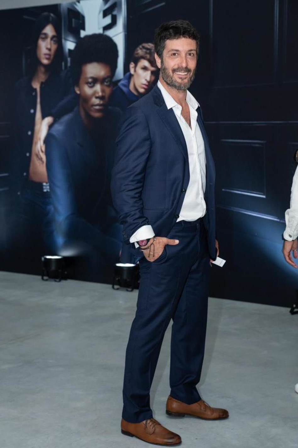 רון שחר בהשקת הבושם החדש של GIVENCHY (צילום: לנס הפקות)