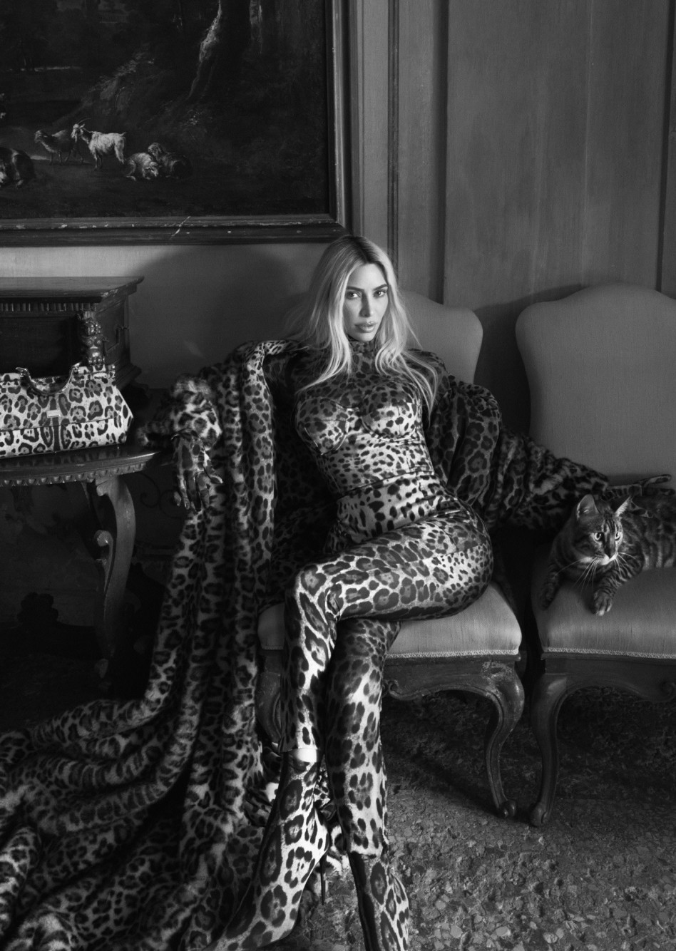 קים קרדשיאן לדולצ'ה גבאנה (צילום: יחצ)