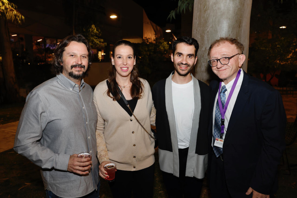 אריאל כהן, חואן פרז פלוריסטן, אליטל וג'ייסון אריסון (צילום: גיא יחיאלי)