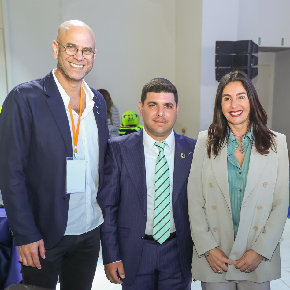 מירי רגב, ישראל אלמסי ואור שחר (צילום: אוראל עזרא)