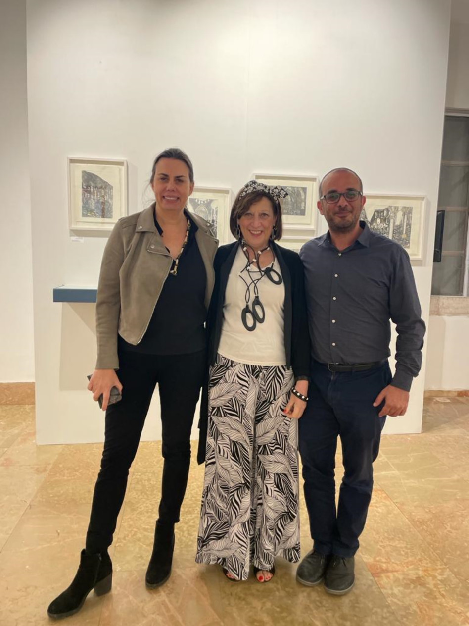 בברלי ג'יין סטיוארט, רם עוזרי ותמר מורד  (צילום: חמוטל רדושיצקי)