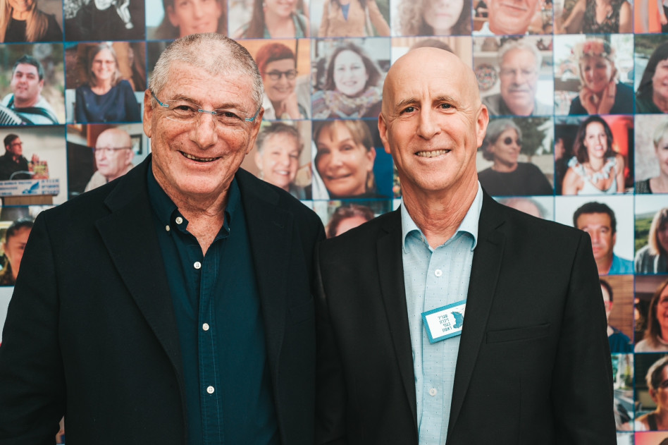 דודי רונן ואליעזר שקדי (צילום: עידן שוחט)