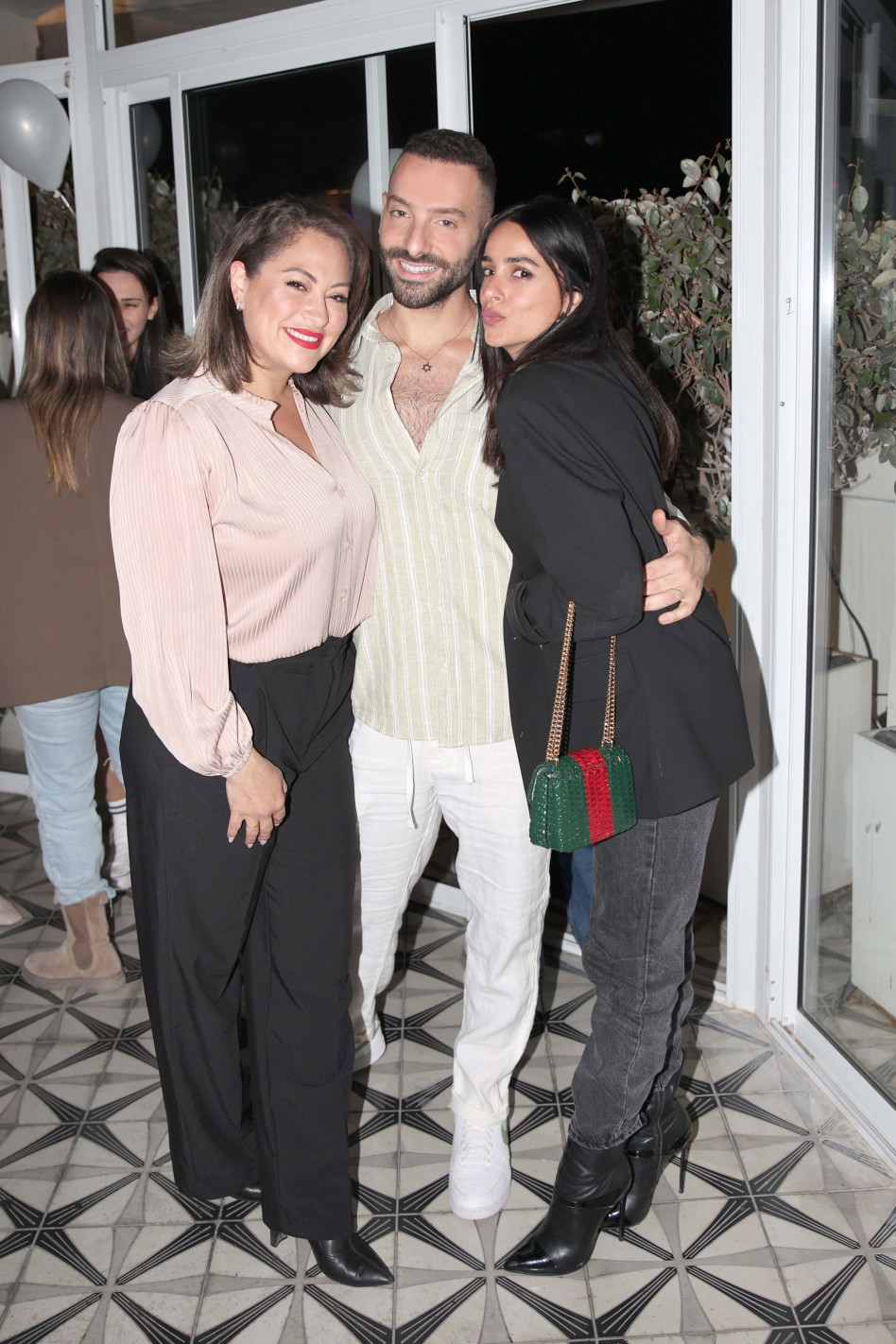 אורטל עמר, אבישי מסטי, ליהיא גרינר (צילום: אור גפן)