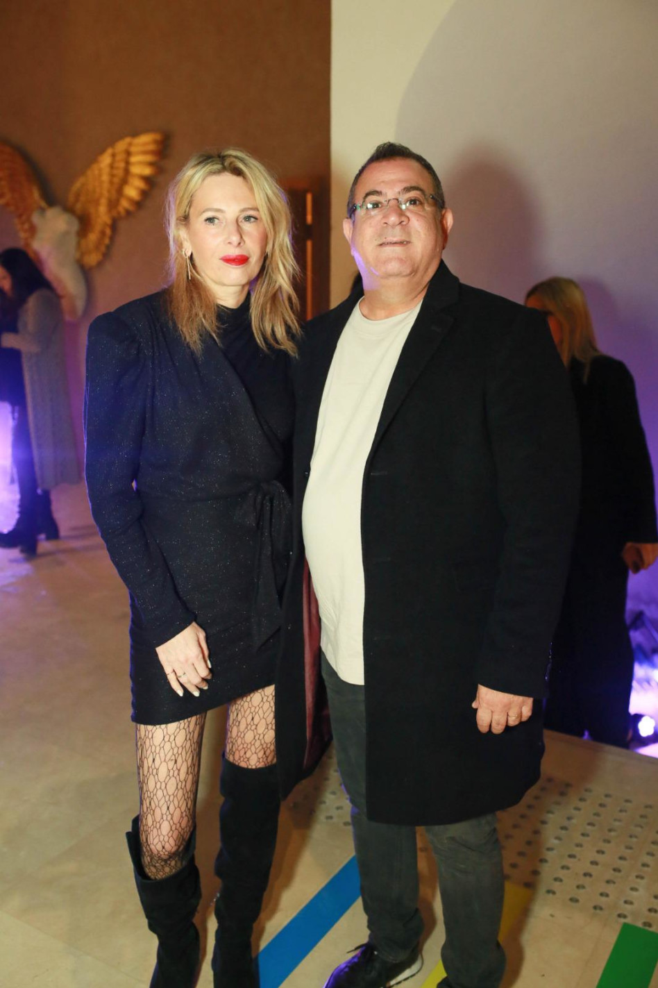 אלחי יצפאן ואשתו שגית  (צילום: ליאור סוויסה)