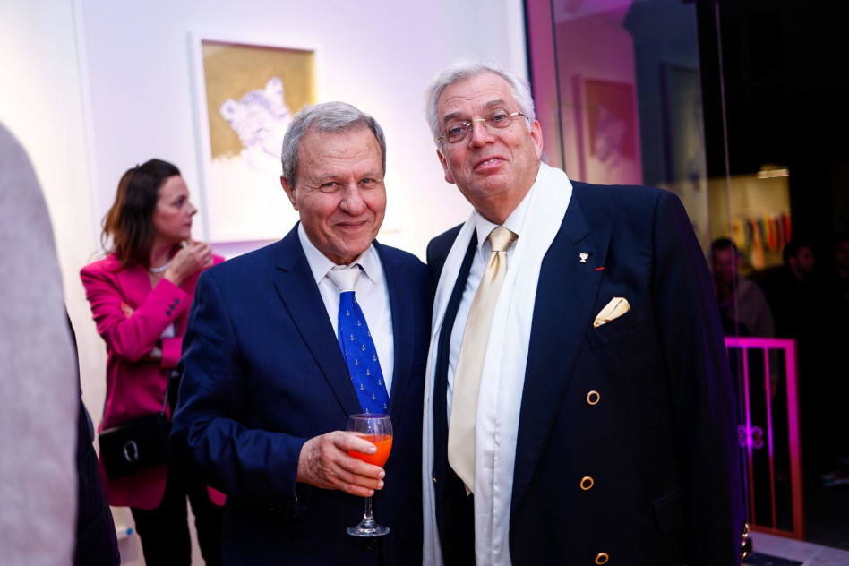 אהרון פרנקל ומאיר שטרית (צילום: דרור סיתהכל)