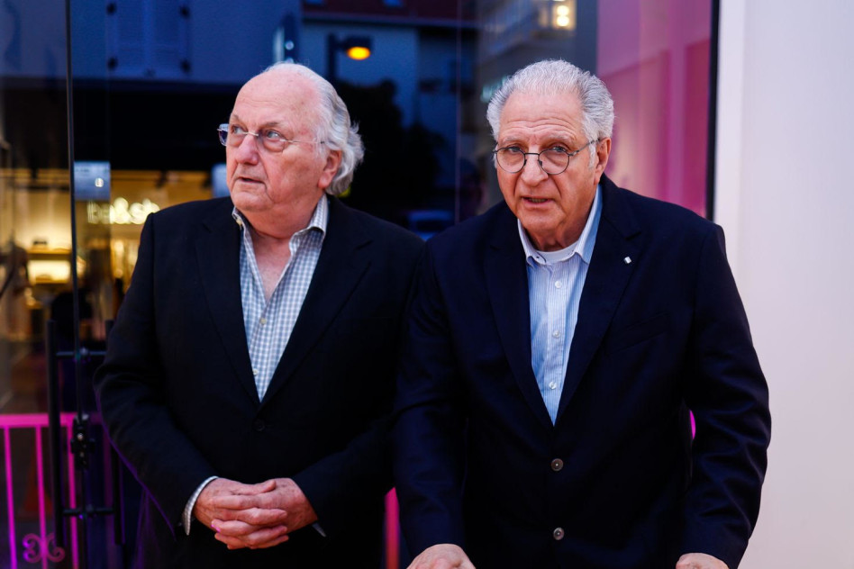 ליאון רקנאטי ודוד שמחה (צילום: דרור סיתהכל)