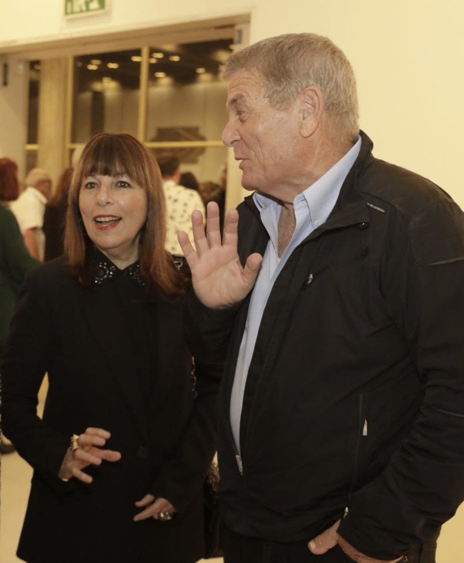 גיורא וצילה וירון (צילום: יעל צור)