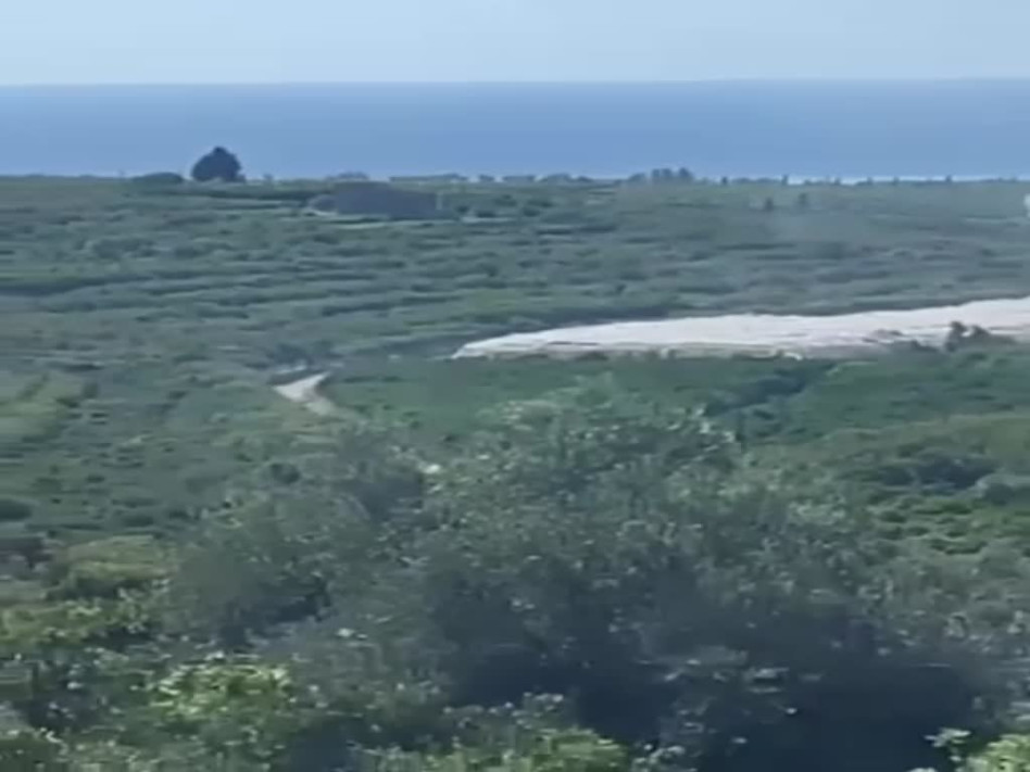 שיגור הרקטות מלבנון לישראל  (צילום: רשתות ערביות)