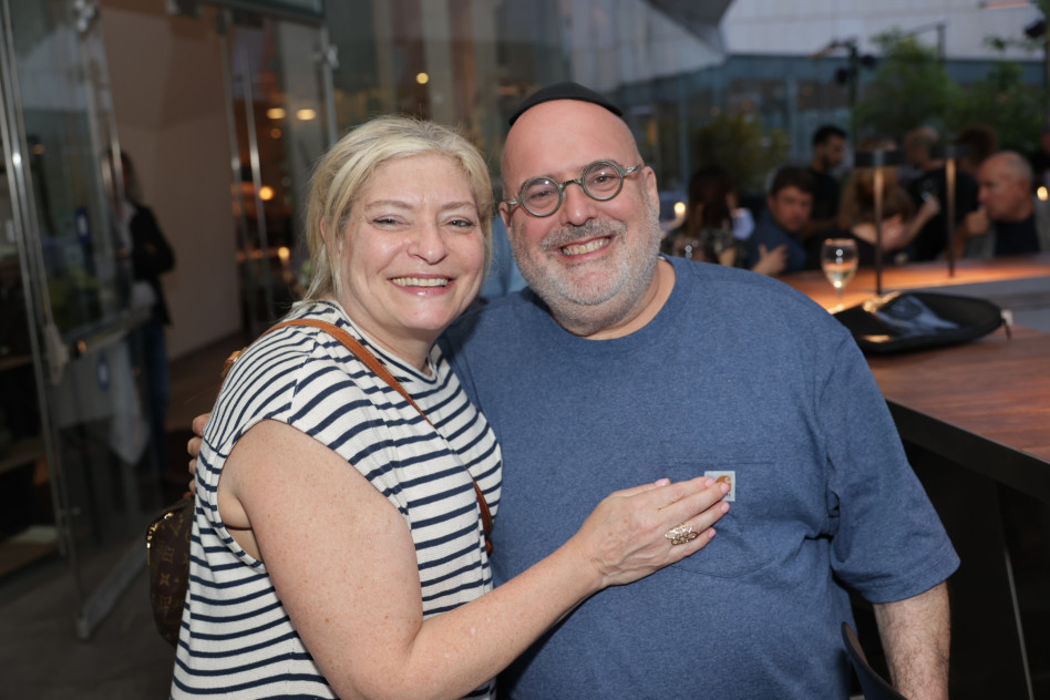 מיטשל ולורן פרסר (צילום: רפי דלויה)