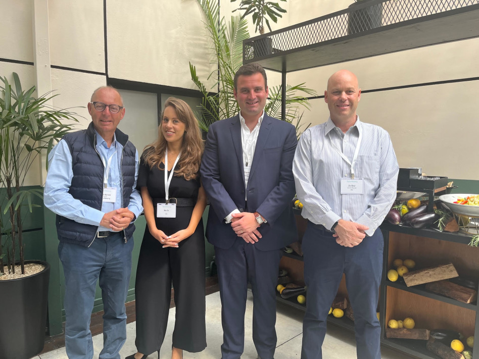 זיו שור, נתן קרפיבנסקי, מור זיו, קית׳ ברנט (צילום: מימי שטראהל-בן סימון)