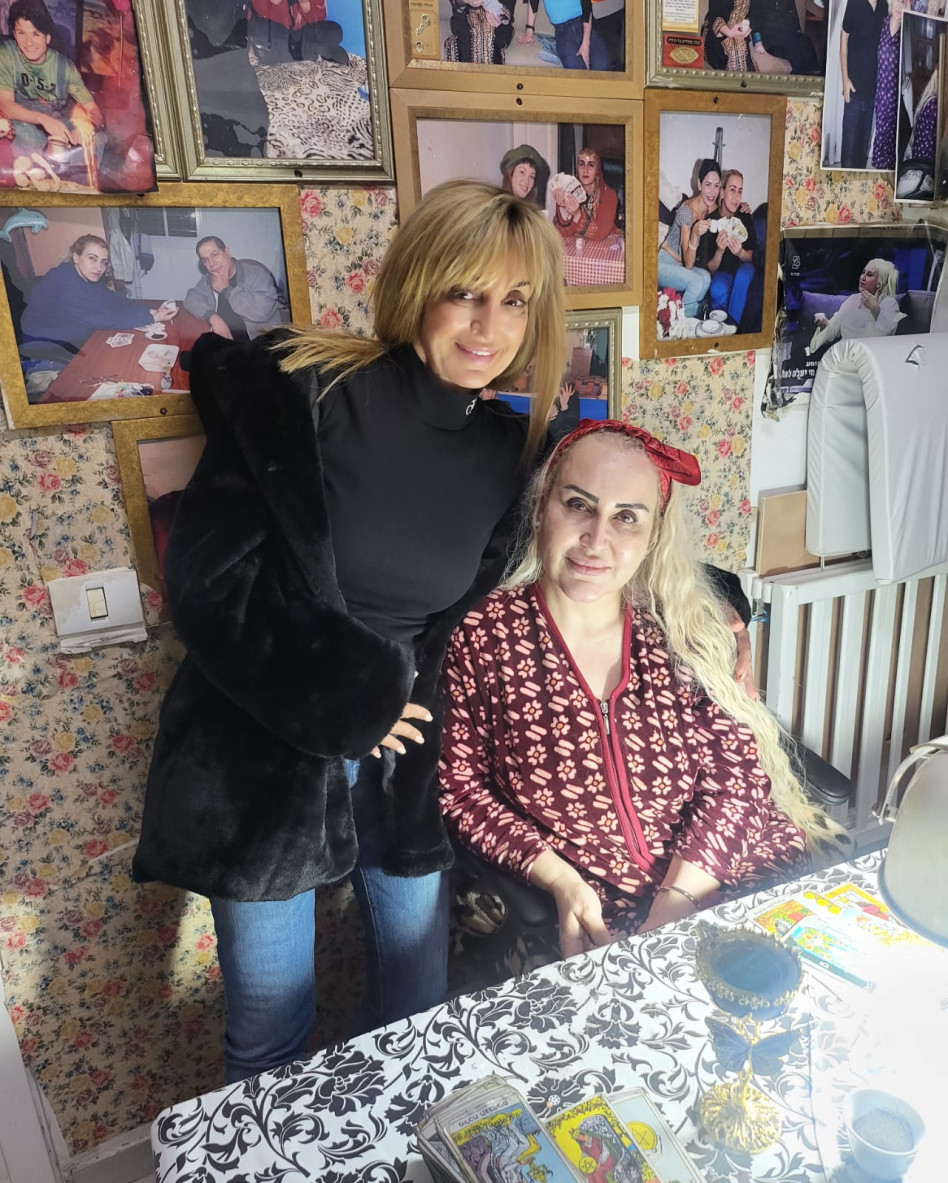 אלית מוסאיוף וסנא קומא (צילום: סמי טהרני)