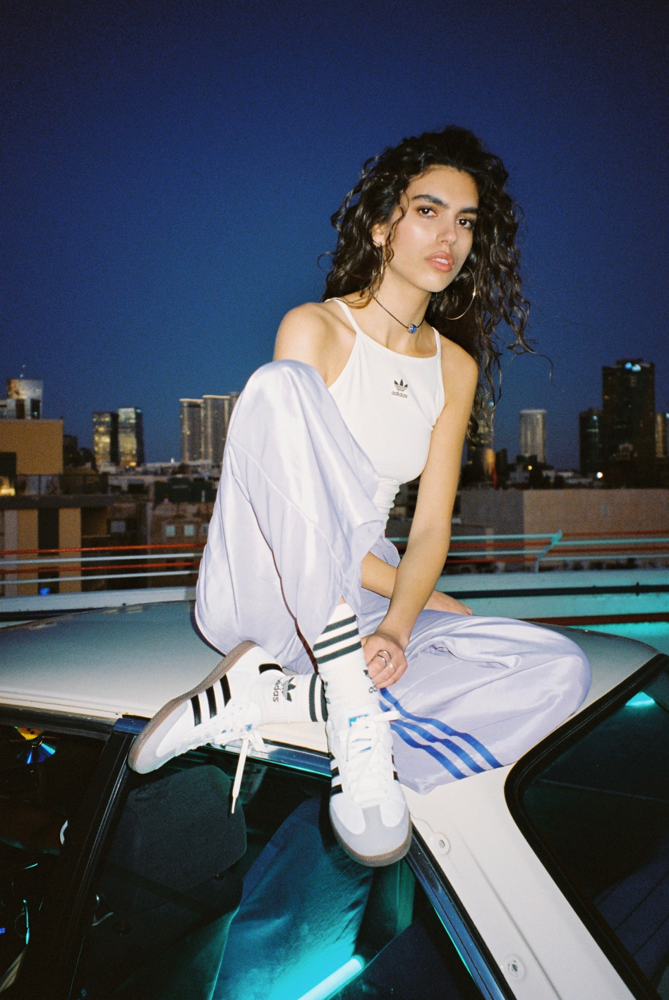 סאן מזרחי בקמפיין לאדידס (צילום: יניב אדרי)