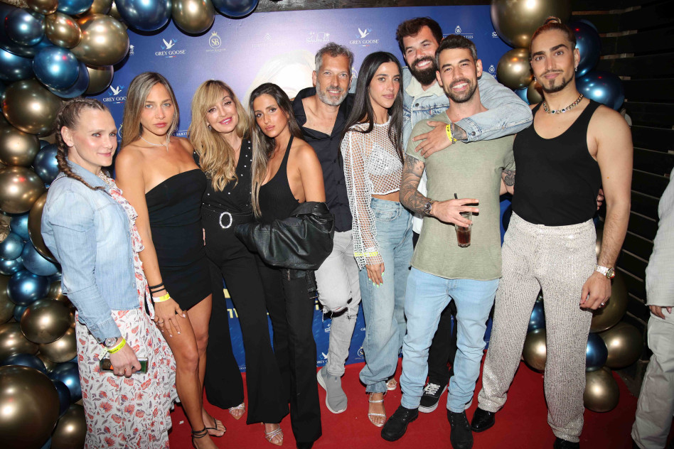 השורדים שהגיעו לחגוג לאלית מוסאיוף  (צילום: אור גפן)