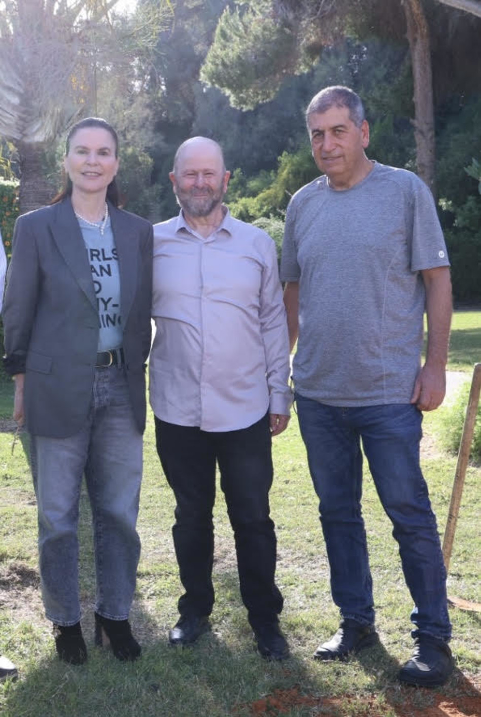 שי ציון, ניצן ישראלי ועופרה שטראוס  (צילום: עזרא לוי)