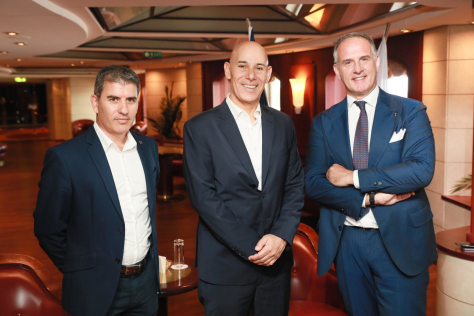 אנג'לו קאפורו, רון מלכא ואיל אטיאס (צילום: ערן לם)