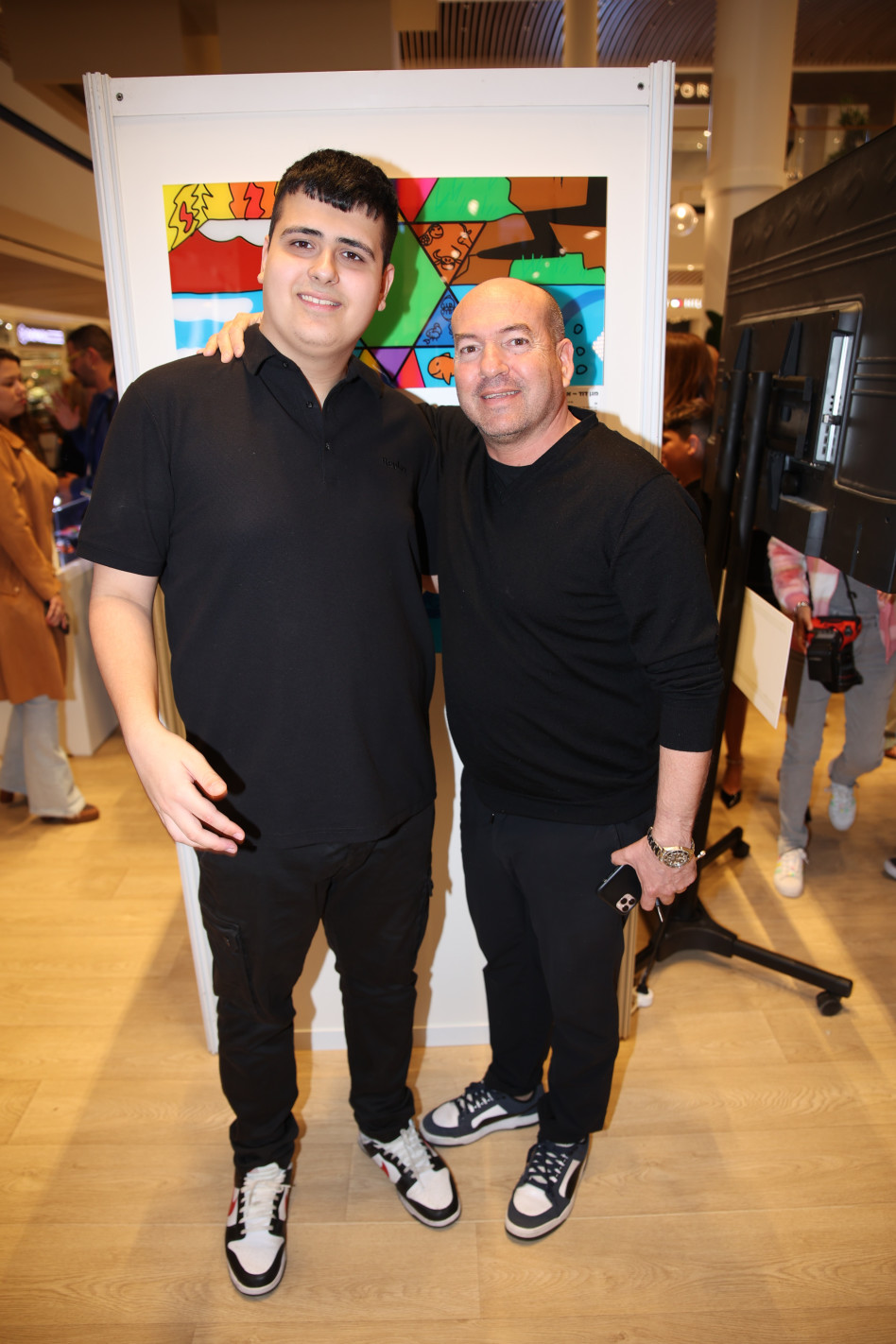 אייל ברקוביץ' ויהונתן דיין (צילום: אור גפן)