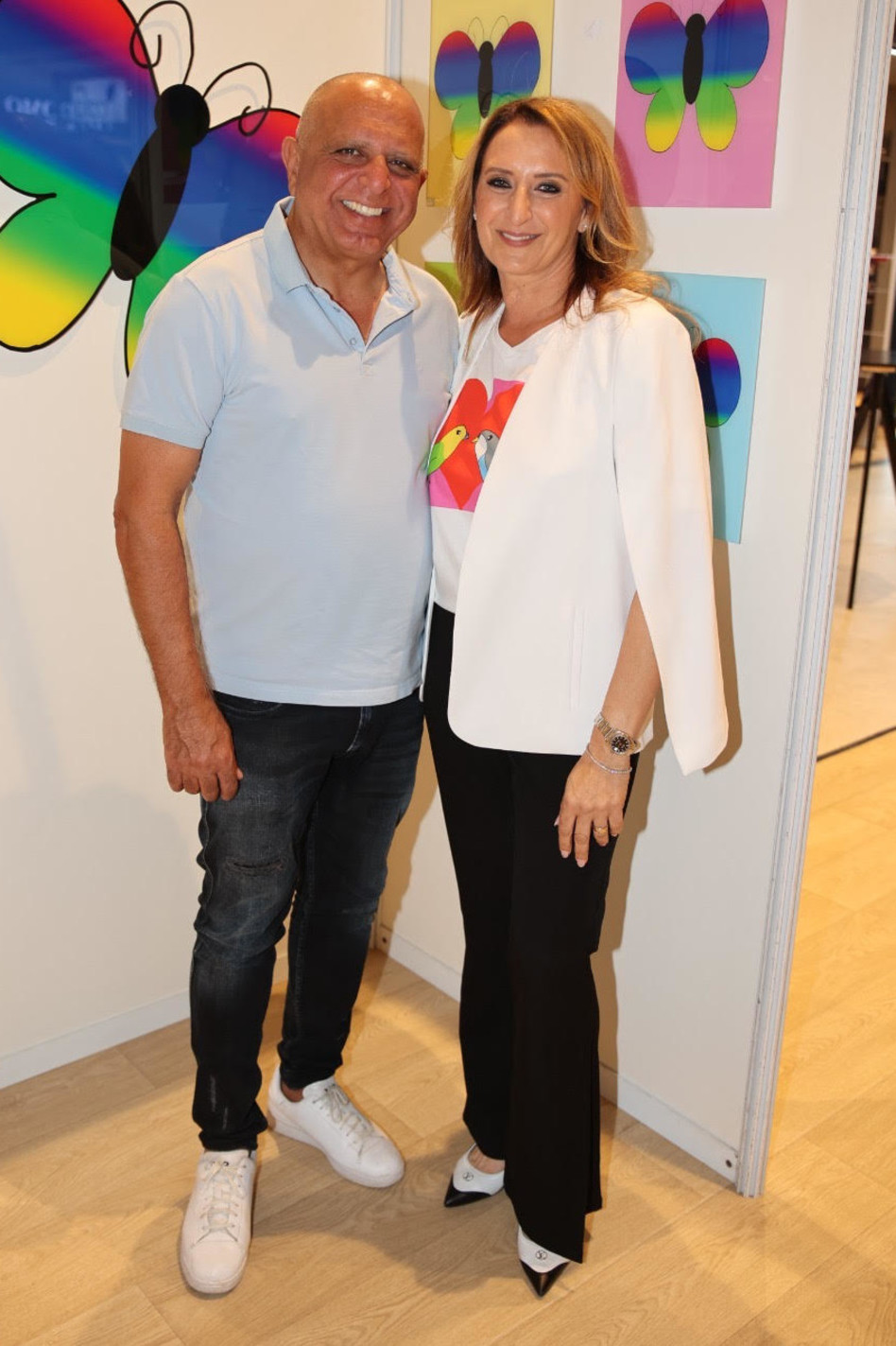 ליאת ושלום מוליוב (צילום: אור גפן)