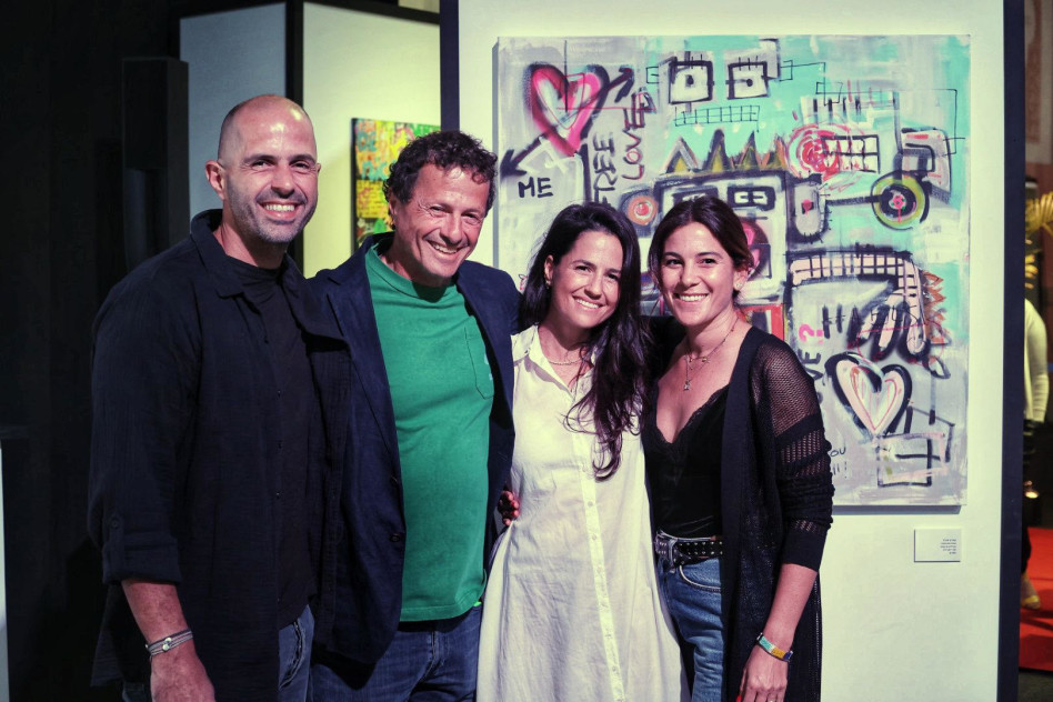 קארין אנג'ל, רונה אנג'ל, אודי אנג'ל ואורי אנג'ל (צילום: נגה שדמי)