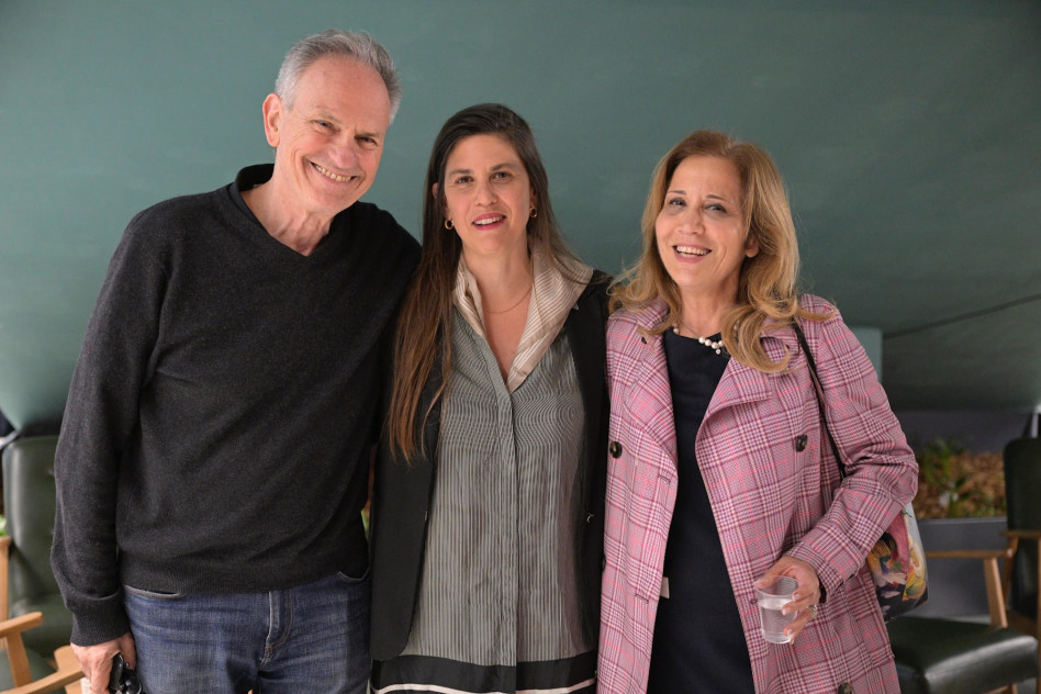 עליזה לביא, דנה בלנקשטיין-כהן ואבי נשר (צילום: יוסי צבקר)