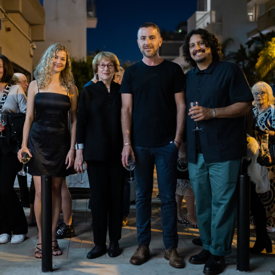 דניאל גיבסון, סטיב נסימה, סוזן לנדאו וקטיה ליפשין (צילום: אסקף)