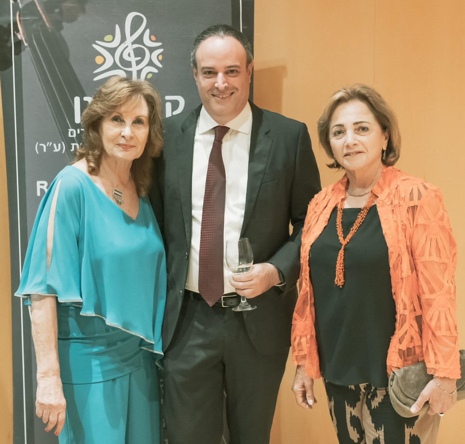 יודי יובל רקנאטי, רן היישטיין ויפה ישראלי  (צילום: יואל לוי)