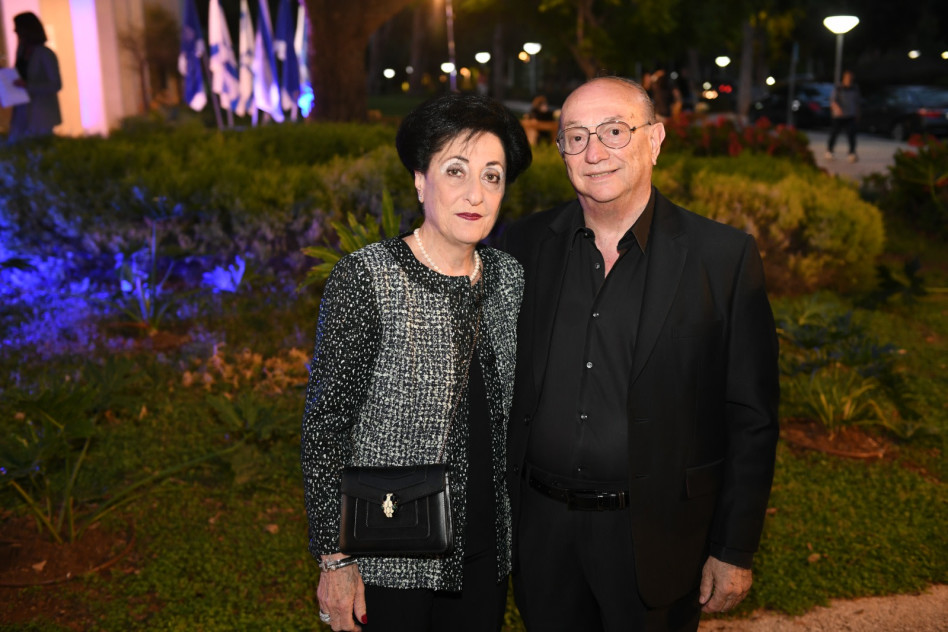 גדעון וחנה המבורגר (צילום: אוהד הרכס ואיתי בלסון, מכון ויצמן למדע)