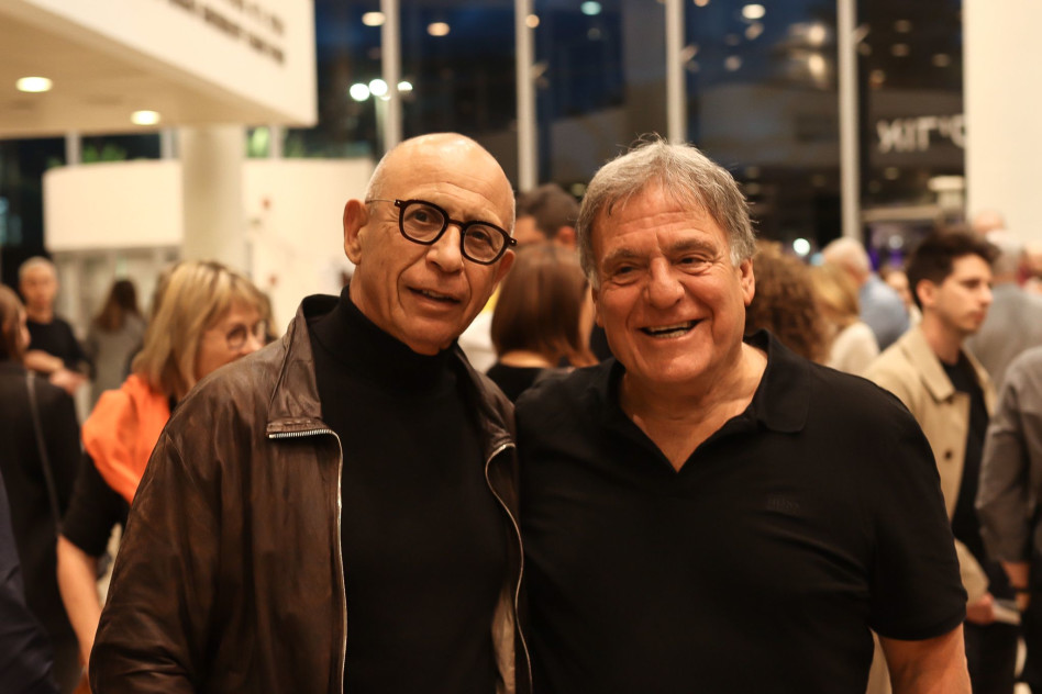 רמי שלמור ועוזי בלר (צילום: רועי טרופיאנסקי)